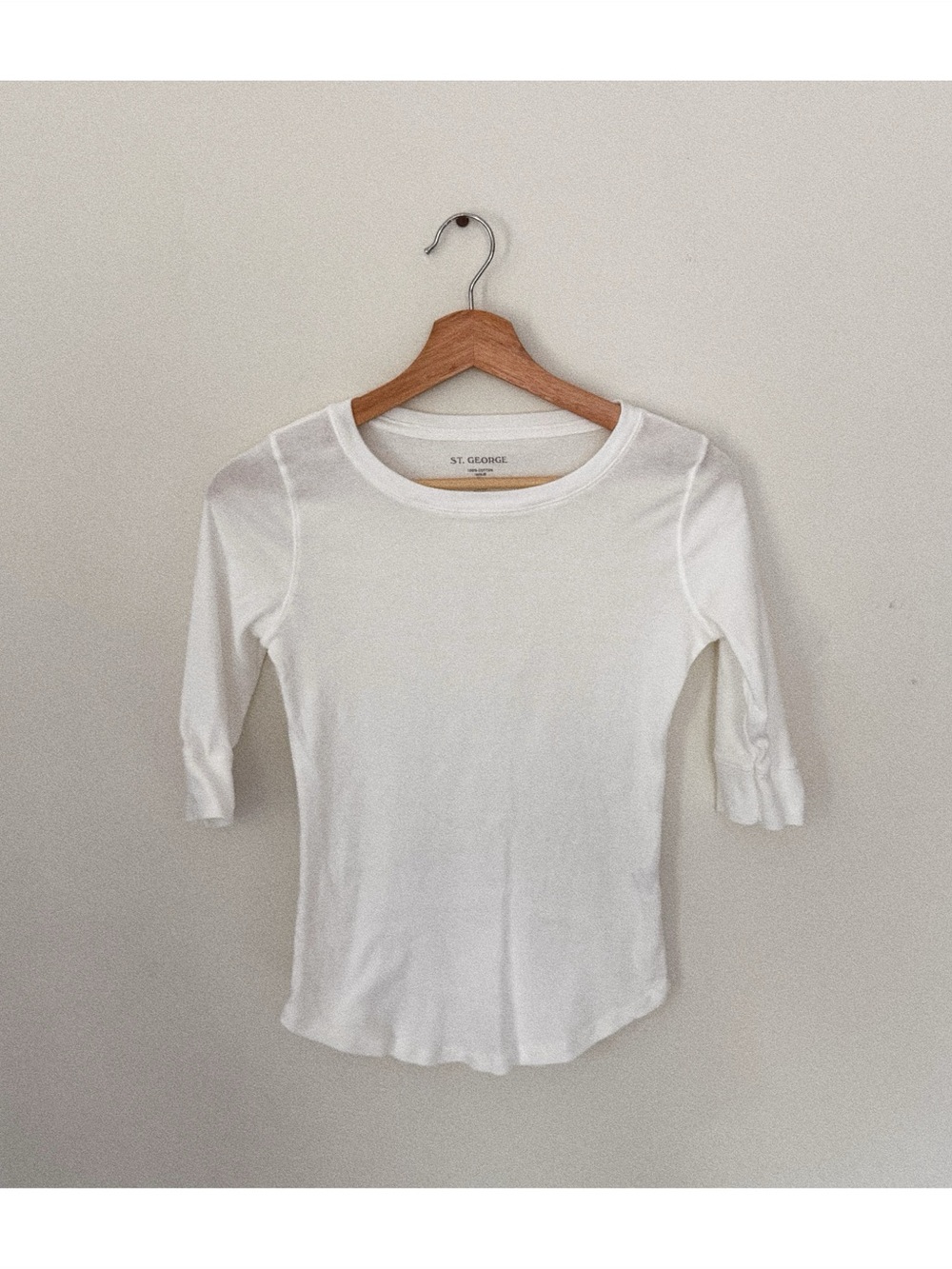 st. george 3/4 sleeve top